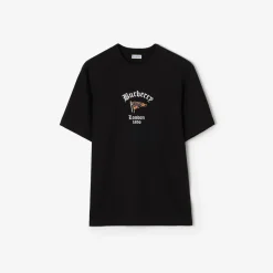 Check Flag Cotton T-shirt
