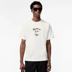 Check Flag Cotton T-shirt