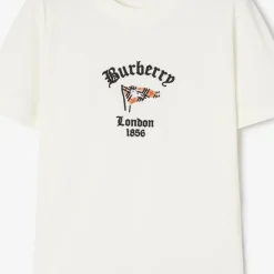 Check Flag Cotton T-shirt