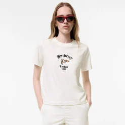Check Flag Cotton T-shirt