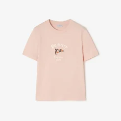 Check Flag Cotton T-shirt