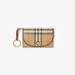 Check Folding Card Case & Key Ring
