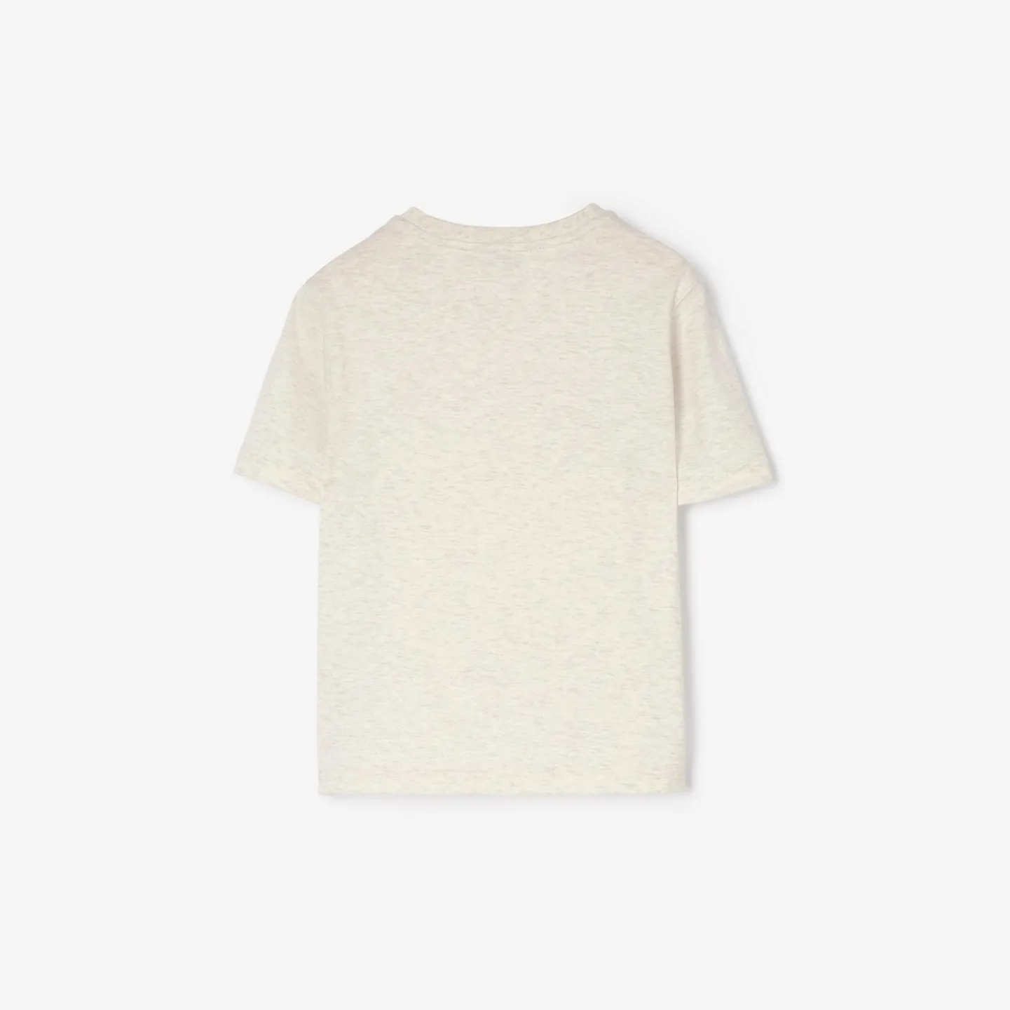 Check Knight Stamp Cotton T-shirt
