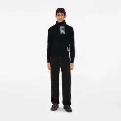 Check Label Cashmere Scarf
