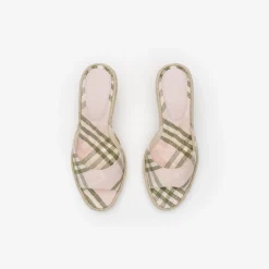 Check Mews Espadrille Mules​
