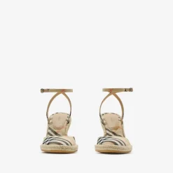 Check Mews Espadrille Pumps​