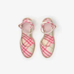 Check Mews Espadrille Pumps​