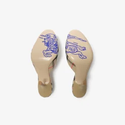Check Mews High Sandals​