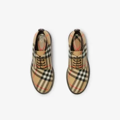 Check Pembroke Derby Shoes