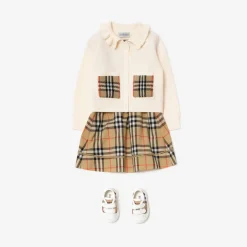 Check Pocket Cotton Wool Cardigan