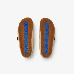 Check Shearling Urchin Clogs