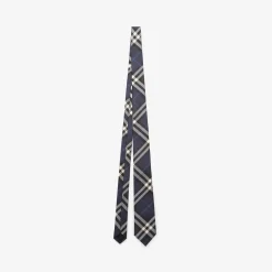 Check Silk Tie