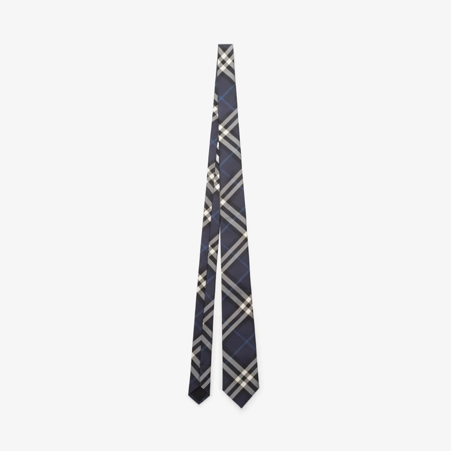 Check Silk Tie