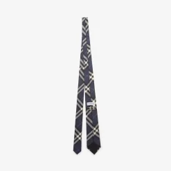 Check Silk Tie