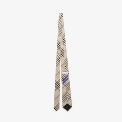 Check Silk Tie