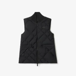 Check-stitch Nylon Devonside Gilet