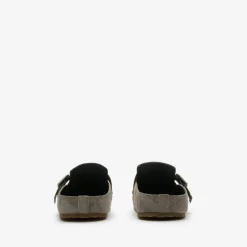 Check Suede Urchin Clogs