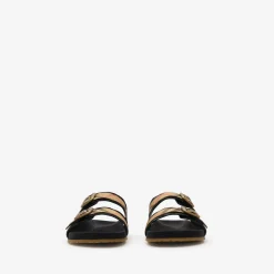 Check Suede Urchin Sandals