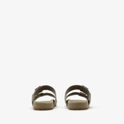 Check Suede Urchin Sandals
