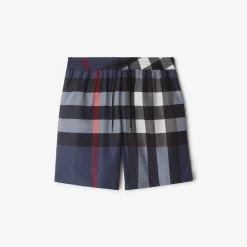 Check Swim Shorts