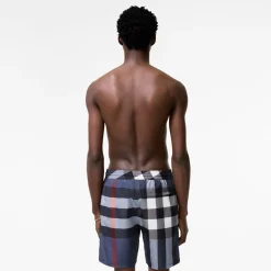Check Swim Shorts