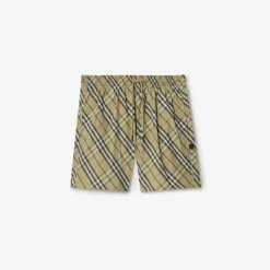 Check Swim Shorts
