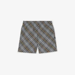 Check Swim Shorts