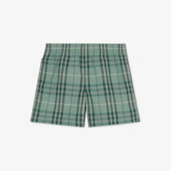 Check Swim Shorts