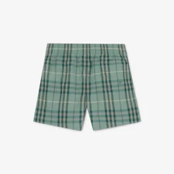 Check Swim Shorts