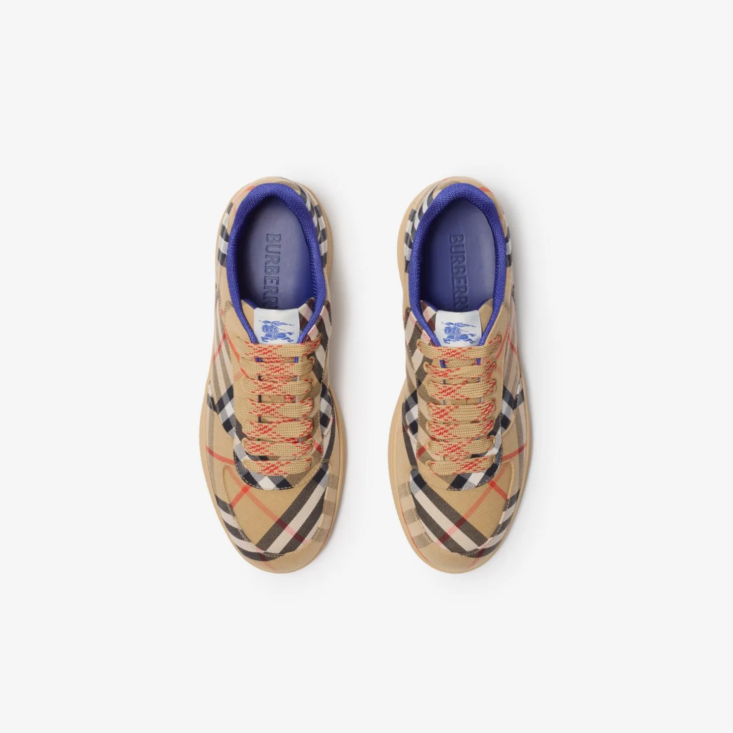 Check Terrace Sneakers