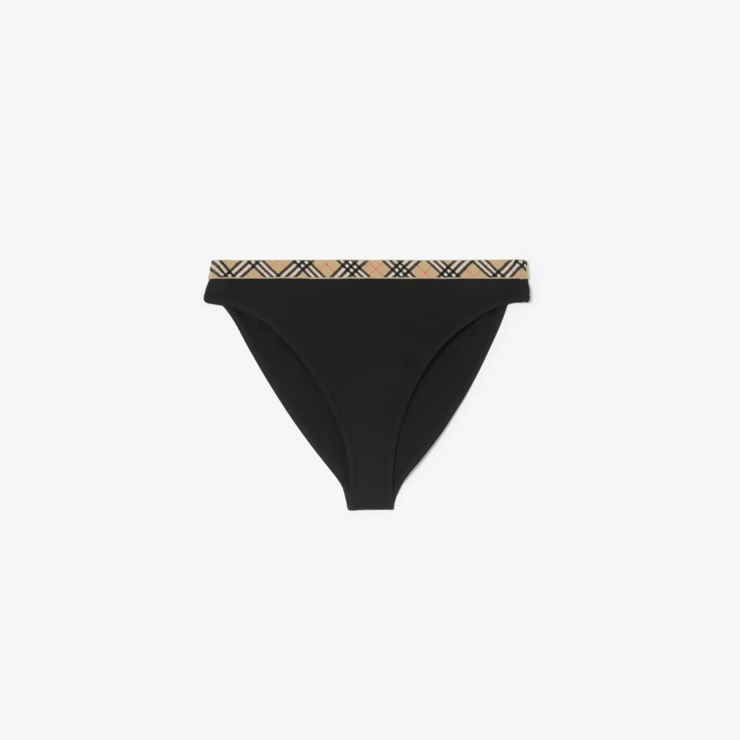 Check Trim Bikini Briefs