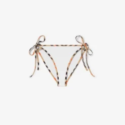 Check Trim Bikini Briefs