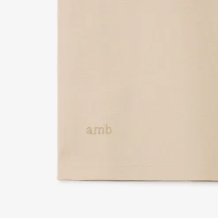 Check Trim Cotton Polo Shirt