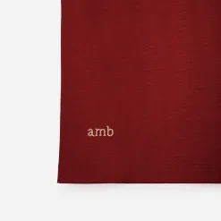 Check Trim Cotton Polo Shirt