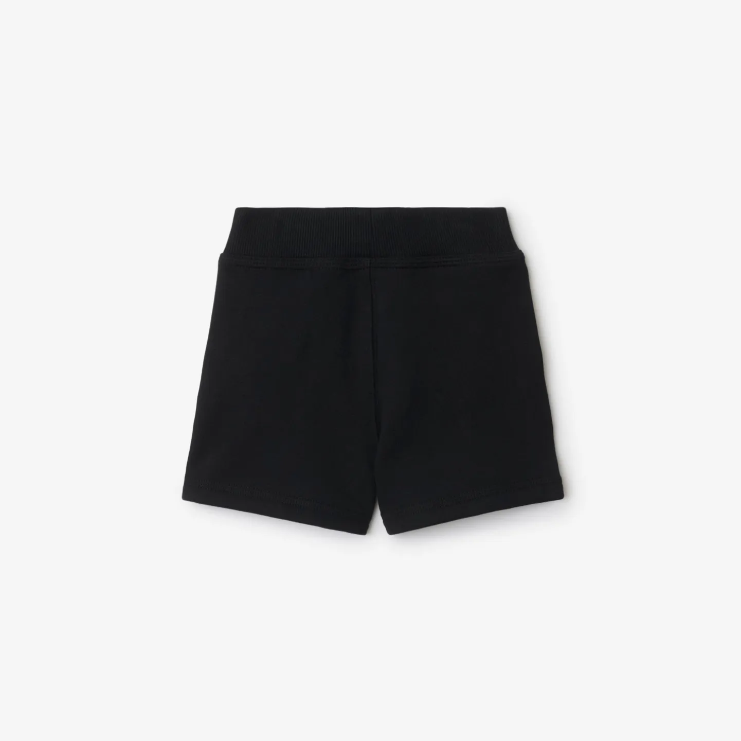 Check Trim Cotton Shorts