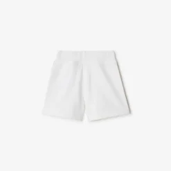 Check Trim Cotton Shorts