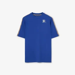 Check Trim Jersey T-shirt