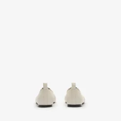 Check Trim Leather Robin Ballerinas