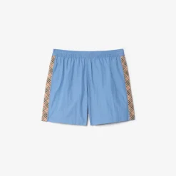 Check Trim Swim Shorts