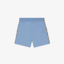 Check Trim Swim Shorts