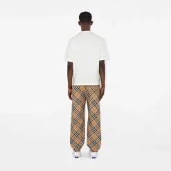 Check Twill Trousers