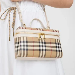 Check Vanity Bag