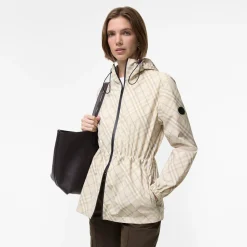 Check Whitstable Hooded Jacket