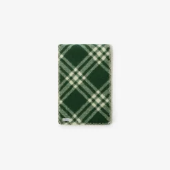 Check Wool Scarf