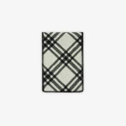 Check Wool Scarf