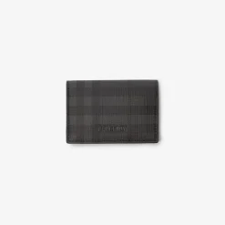 City Check Bifold Card Case