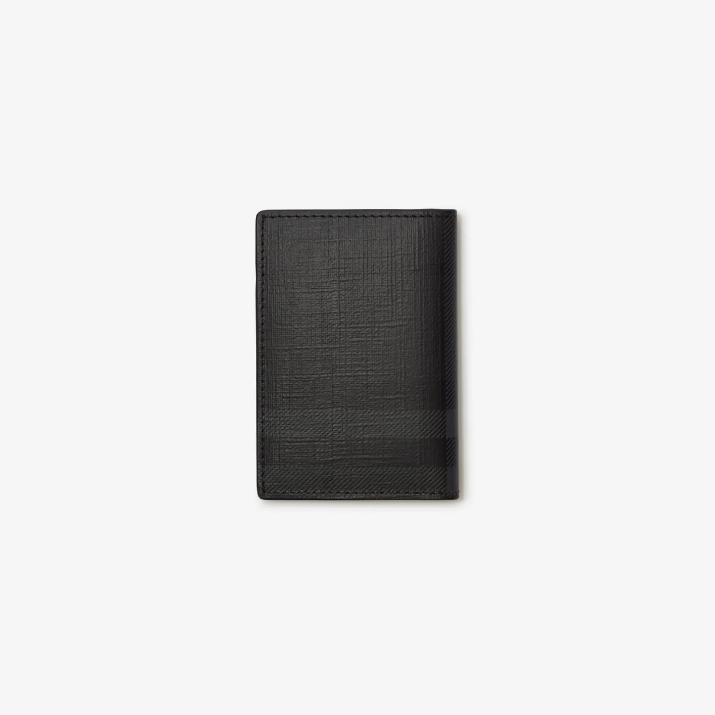 City Check Folding Card Case