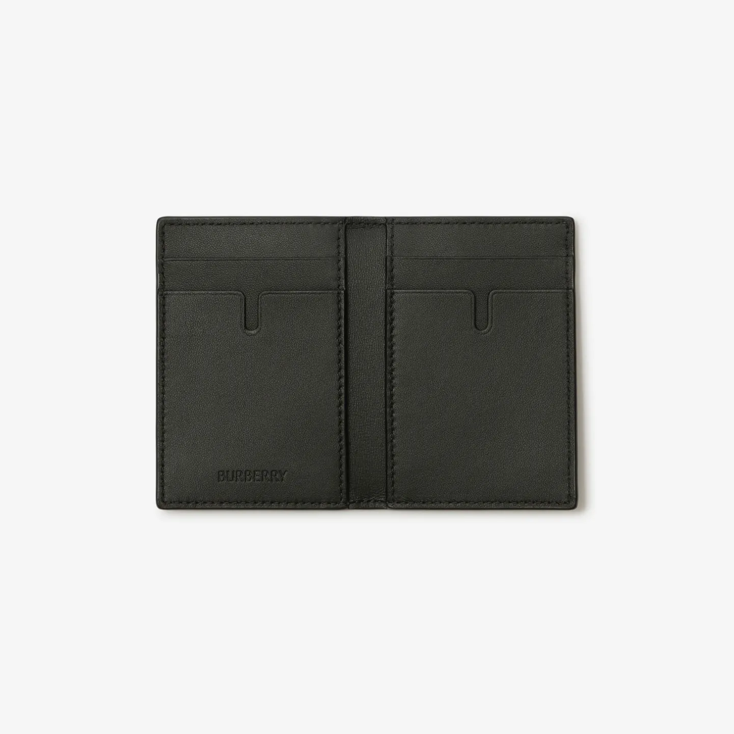 City Check Folding Card Case
