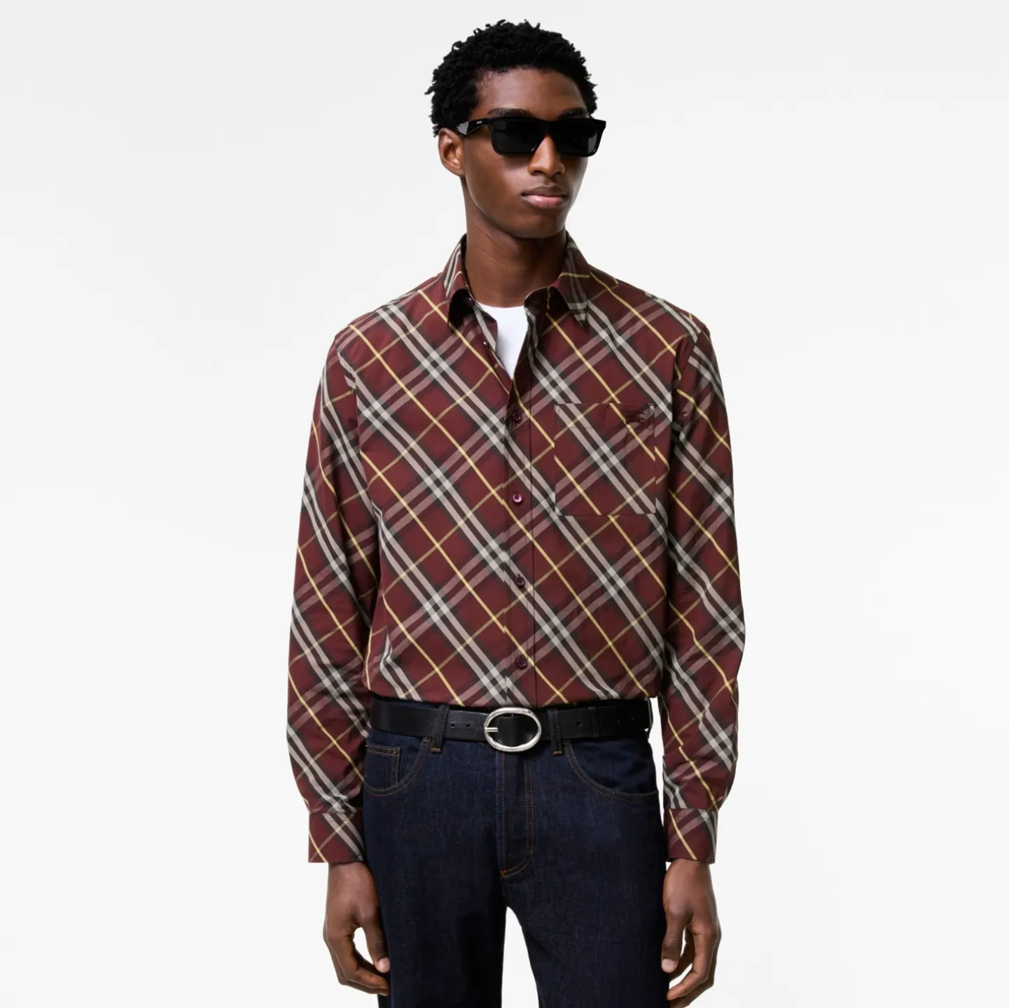 Classic Fit Check Cotton Shirt