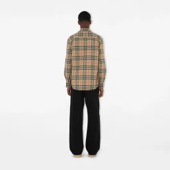 Classic Fit Check Cotton Shirt
